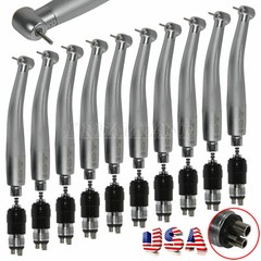 1-10 NSK STYLE Dental high speed handpiece with 4hole quick coupler connect USA