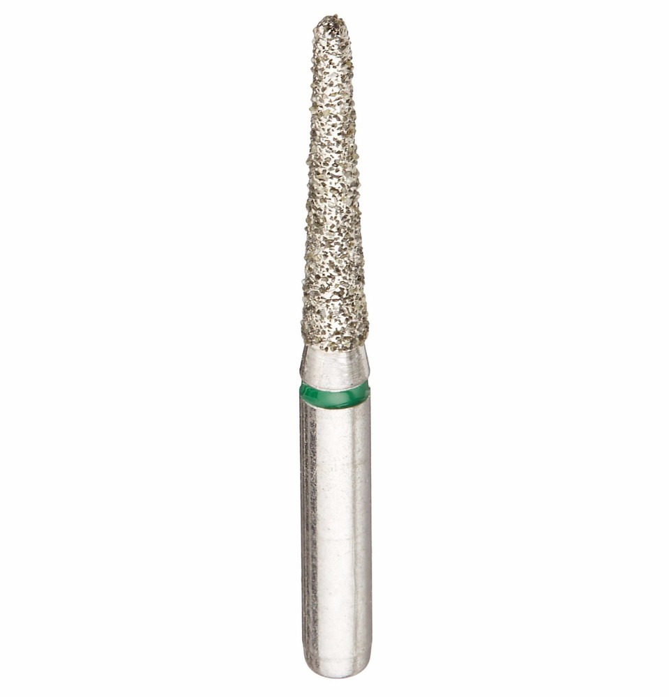 CROSSTECH Dental Diamond Short-Shank ROUNDENDTAPER-856/014C, MB6SNC-Coarse,5Burs