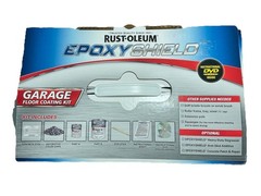 Rust Oleum Epoxy Shield Garage Floor Coating Gray 2 Part Durable Paint Kit