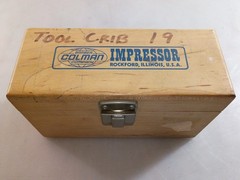 Barber-Colman Impressor 934-1 Barcol Hardness Tester Wood Case Test Block Points