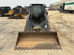 2020 John Deere 317G Skid Steer Track Loader Crawler A/C Cab Aux Hyd Q/C bidadoo