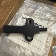Genuine Takeuchi Roll Up Door Latch TL. OEM Part # 0880865317 New With Screws.