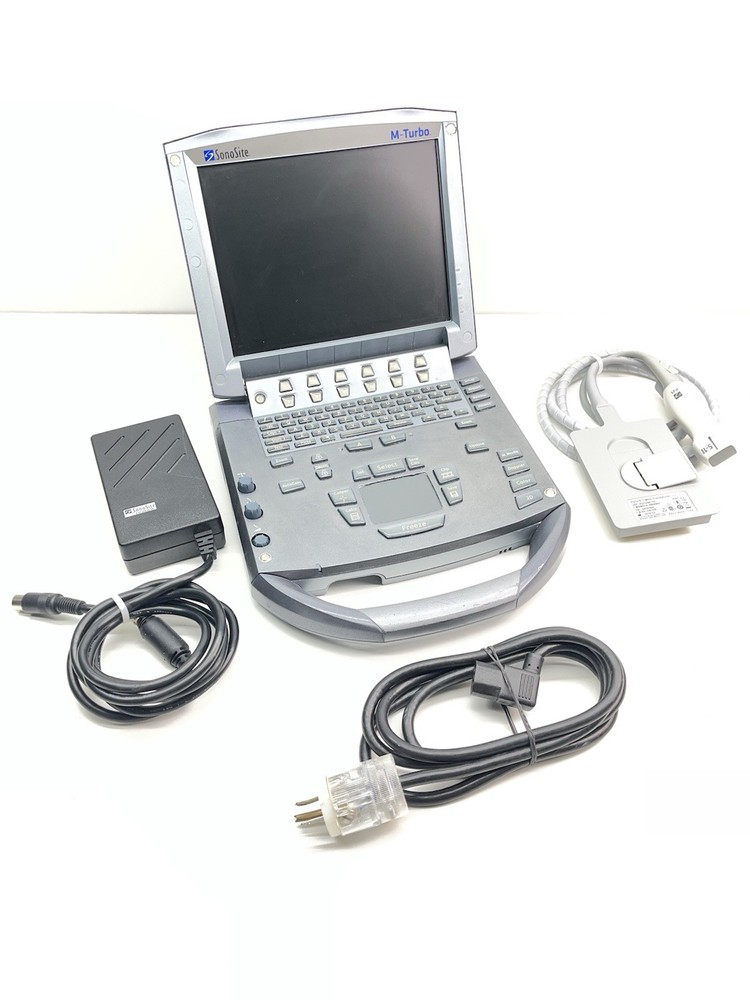 SonoSite M-Turbo Portable Ultrasound System P08189-70w/ P21x/5-1 MHz Transducer