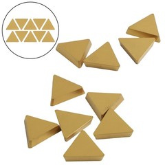 Cutting Tool Accessories Ten Piece Set of Inserts Model TPQG3208/TPG3322
