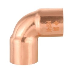 Pro 25 Pack EFIELD 3/4″ C X C 90 Degree Elbow , Copper Solder Fittings, No Lead
