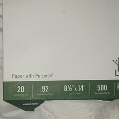 Boise X-9 Multi-Use Copy Paper White 8.5 x 14 in 20lb 92 Bright 500 Sheets