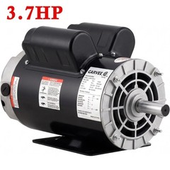 3HP / 3.7HP Air Compressor Electric Motor 230V 3450RPM 56 Frame CW/CCW Rotation