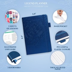 Daily for 3 Months – Undated Monthly Weekly & Daily Planner to Hit Goals. Org…