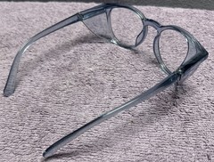 Stoggles Safety Goggles Z87-2 Round Frames Light Blue MED 48-21-145 1.1