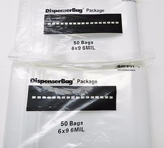100 Zippit Bags Reloc 6 Mil Heavy Duty 6x 9″ Clear Zip Seal Lock Reclosable 6×9