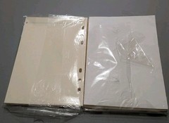Vtg 1990s-2000s Authentic Louis Vuitton GM Agenda Refill Pages & Plastic Pockets