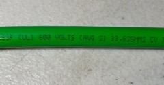 Southwire 2 AWG Stranded Copper THHN THWN-2 Green Building Wire Various Lengths