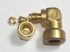 1 – Crawford Swagelok Brass Elbow Fitting, 1/8″ OD Tube x 1/8″ FNPT, B-200-8-2