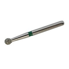 Multi-Use Dental Diamond Burs Round Friction Grip FG 801/021C Coarse Grit Green