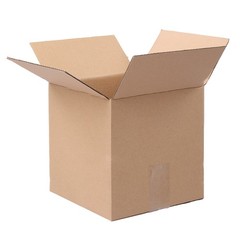 50 8x8x8 Brown/Kraft Corrugated Cardboard Shipping Boxes for Moving Recyclable