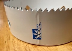 6” IDEAL Bi-Metal Hole Saw 152MM HSS M42 Bimetal Holesaw 1-7/8″ Deep 48mm