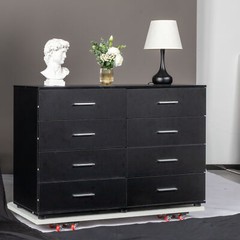 LEADZM 8 Drawers Dresser, Dresser Chest of Drawers for Home Office