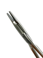 Set Of 2 – Serrated Olsen Hegar Needle Driver With Tungsten Carbide Inserts Gold