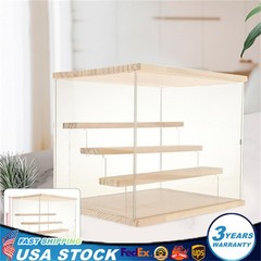Clear Acrylic Countertop 11.81″x9.45″x10.24″ Display ShowCase Box Cabinet