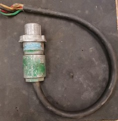 Crouse-Hinds APJ3485 Explosion Proof Male Plug w/Cord 30A 600V 3W 4P (L-64)