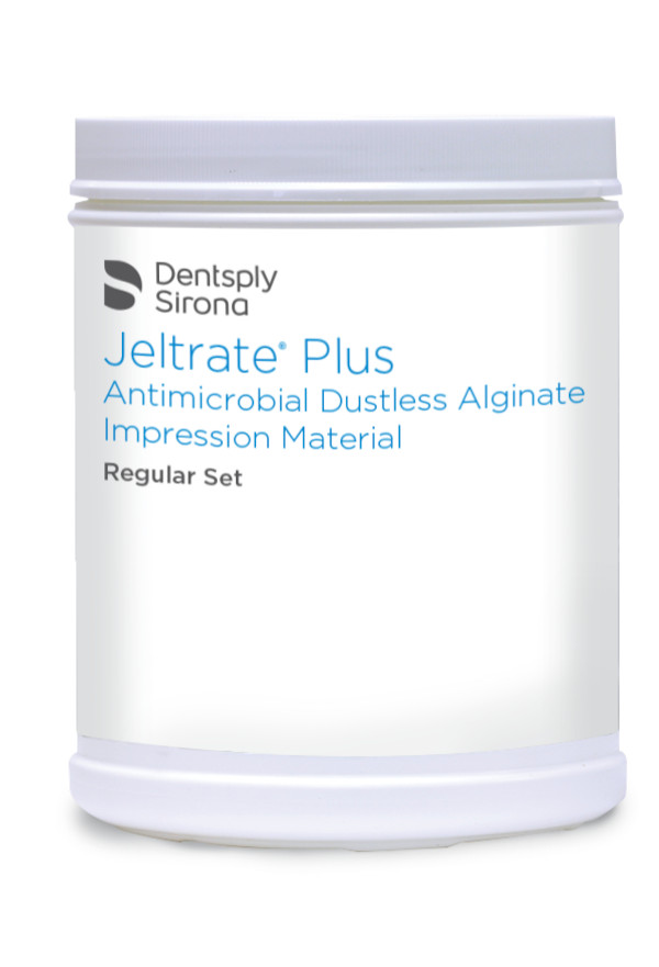 Dentsply 605502 Jeltrate Plus Dustless Alginate Regular Set 454 Gm EXP May 2027