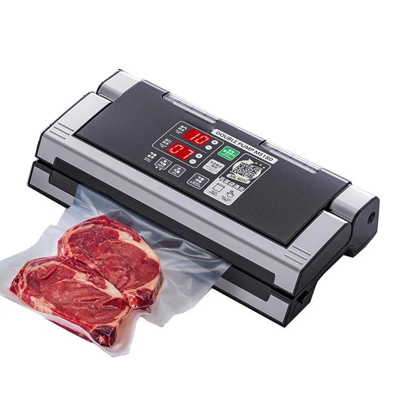 Flat Surface Vacuum Food Packaging Machine Commercial Wet/Dry Vacuum Sealer