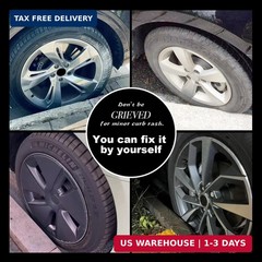 Matte Black Rim Touch Up Paint – Wheel Repair Kit Curb Rash, Quick And Easy Whee