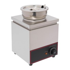150W Electric Cheese Sauce Warmer Dispenser Stainless Steel Hot Fudge Heater