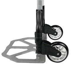 176lbs Folding Hand Truck Dolly Cart Wheeled Luggage Moving Trucks + Bungee Cord