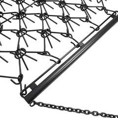 4FT X 4FT Heavy Duty Drag Harrow For ATV UTVs Leveling Grading Powder Coated