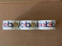 6 new Rolls of eBay-branded Packaging Packing Tape each is 2 inches W x 75yds L