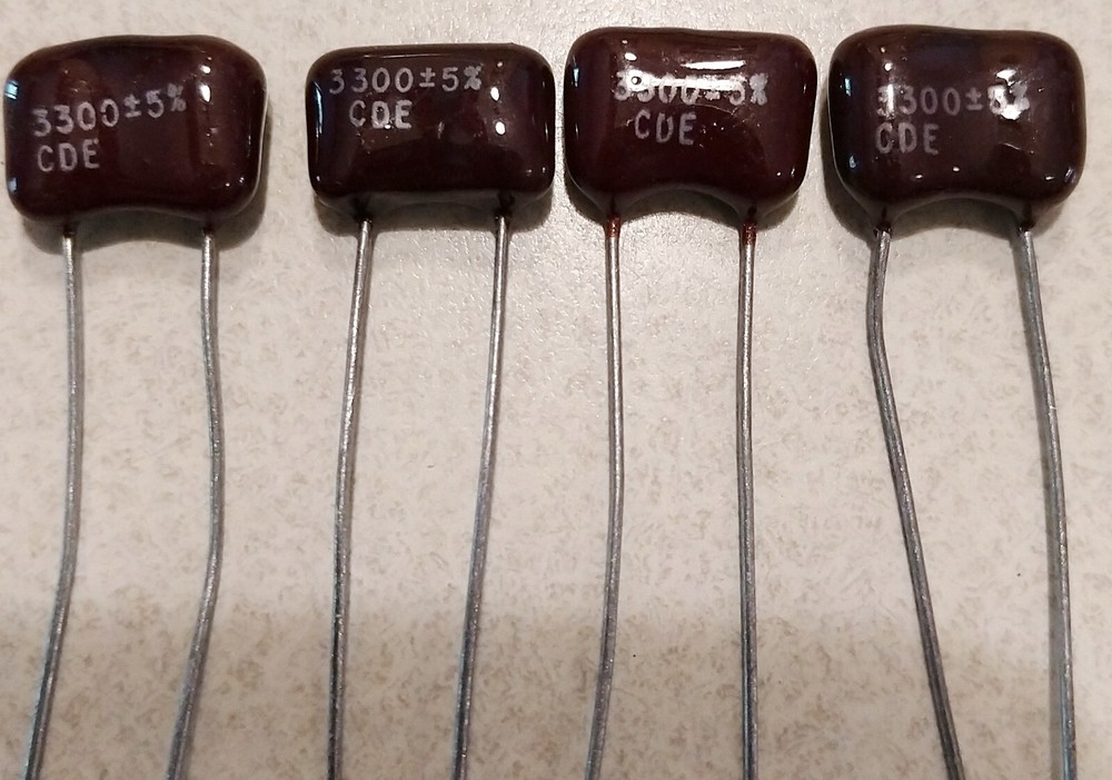 4 PCS VARIOUS Silver Mica Capacitors YOU CHOOSE THE VALUE #6 LOT