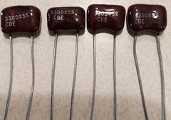 4 PCS VARIOUS Silver Mica Capacitors YOU CHOOSE THE VALUE #6 LOT