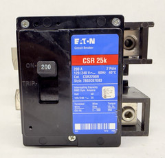 NEW Eaton CSR2200N Circuit Breaker 200A, 2-Pole, CSR 25k