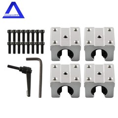 2 Pcs SBR12-1500mm Linear Raill Support With 4 SBR12UU Block Bearing Bearing