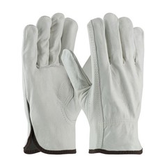PIP Regular Grade Top Grain Cowhide Leather Drivers Glove, Keystone Thumb