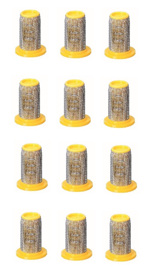 Pack of 12 – Teejet Poly Tip Strainer w/ Stainless Steel 80 Mesh Screen