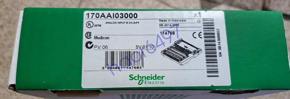 New In Box 170AAI03000 I/O Base Analog Input Module