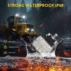 12V 24V LED Work Light Flood Lamp pods Fit for Truck, Tractor ,Dozer, UTV ,ATV