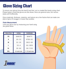 1st Choice Black Nitrile Disposable Exam/Medical Gloves 3 Mil, Latex-Free, 100