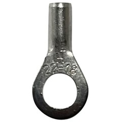 (200) Non-Insulated Ring Wire Terminal Connector Kit 22-18 16-14 & 12-10 AWG USA