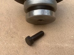 1 each OEM Servis Rhino Finish Mower Blade Bolt 00775026 Left Hand Thread (056)