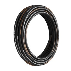 Hydraulic Hose 100ft Coiled Hydraulic Hose 1/2″ SAE W.P. PSI4000 R2 Steel