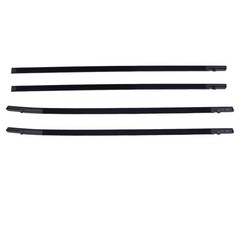4Pcs For 2016-2021 Honda Civic Sedan Window Weatherstrip Moulding Seal Belt New