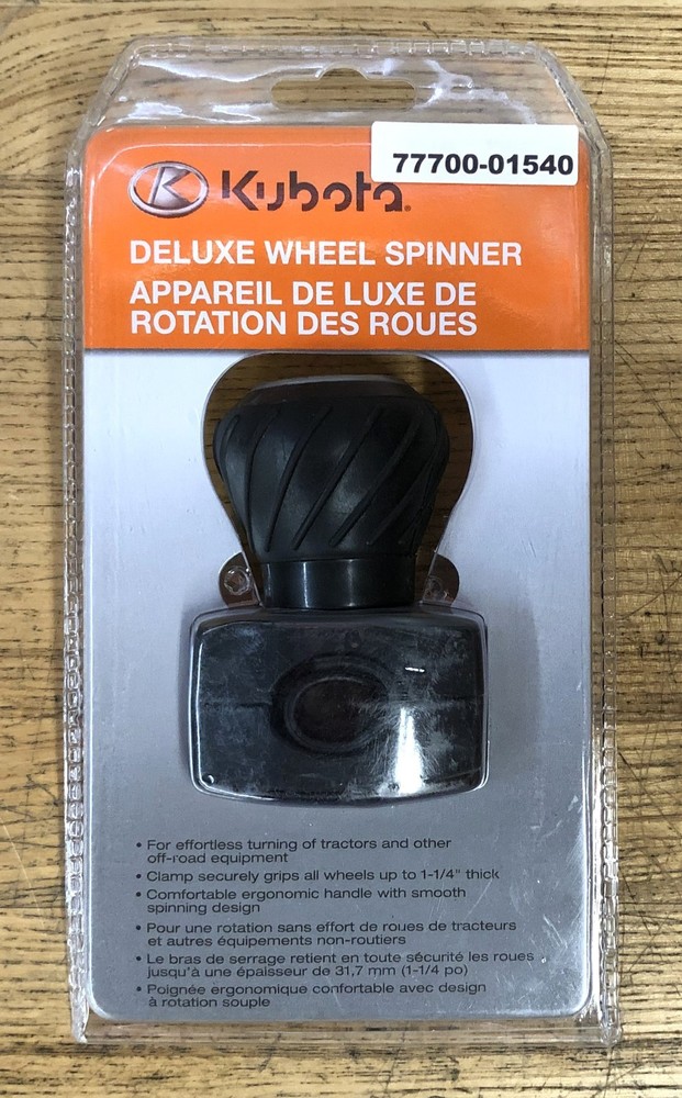 KUBOTA QUICK TURN STEERING WHEEL SPINNER KNOB FOR TRACTOR LAWN MOWER 77700-01540