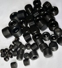 55PCS NPT PIPE PLUGS ASSORTMENT KIT 1/16″ 1/8” 1/4” 3/8” 1/2” END CAP STEEL