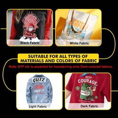 A-SUB DTF Powder Film Kit – DTF Bundle Starter Kit for Sublimation Transfer A4