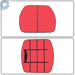 Red Universal Tuff Top Tractor Canopy 52″ X 52″ For ROPS 2″ x 2″ or 2″ x 3″