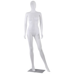 70” PP Female Mannequin Full Body with Metal Base and Adjustable Head Arms Legs