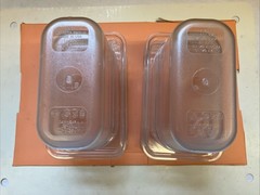 Cambro 94CW Camwear 1/9 Size 4” Deep Food Pan. ( Pack of 6 )